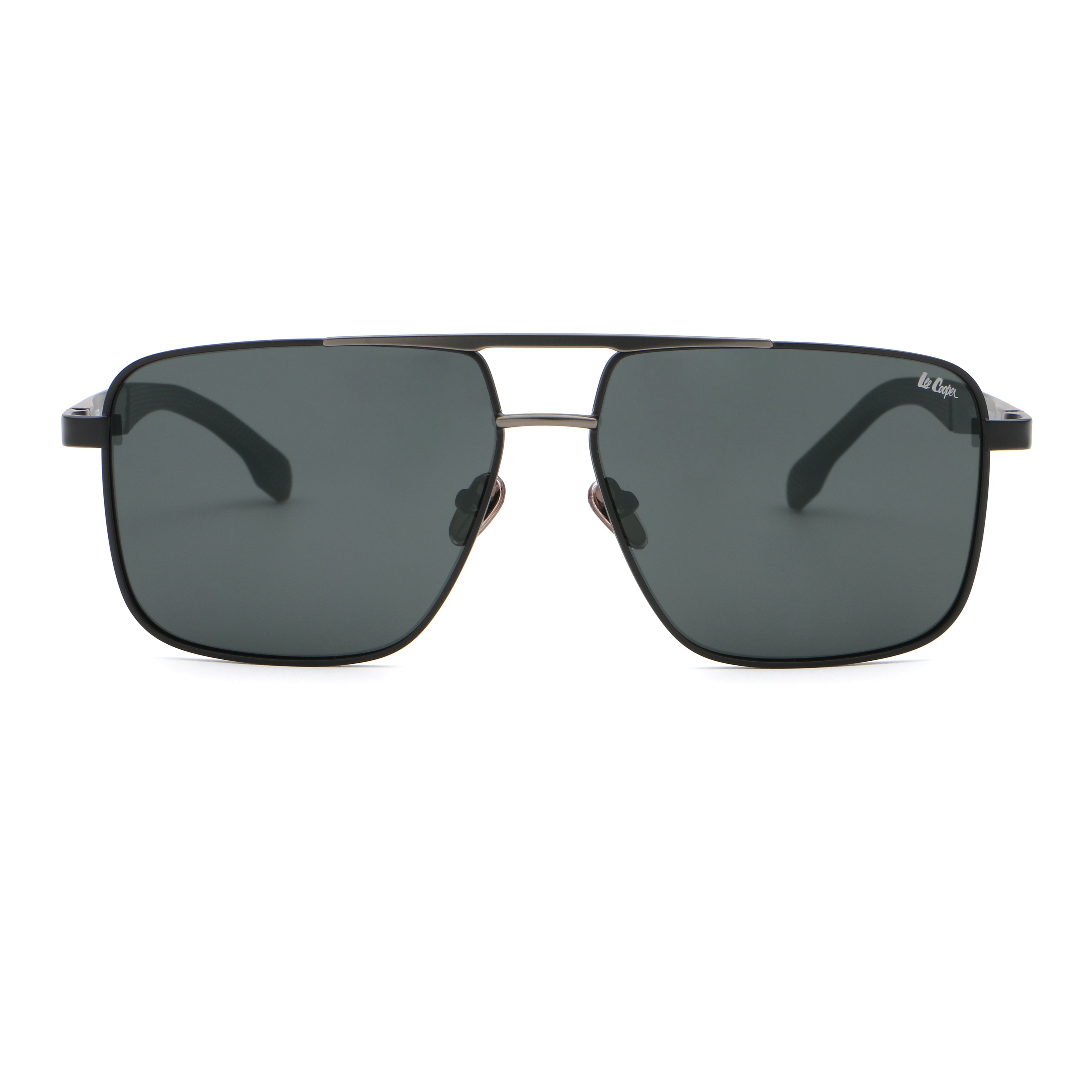 Lee Cooper Unisex's Polarized square Sunglasses - shiny black | LCU11013C1