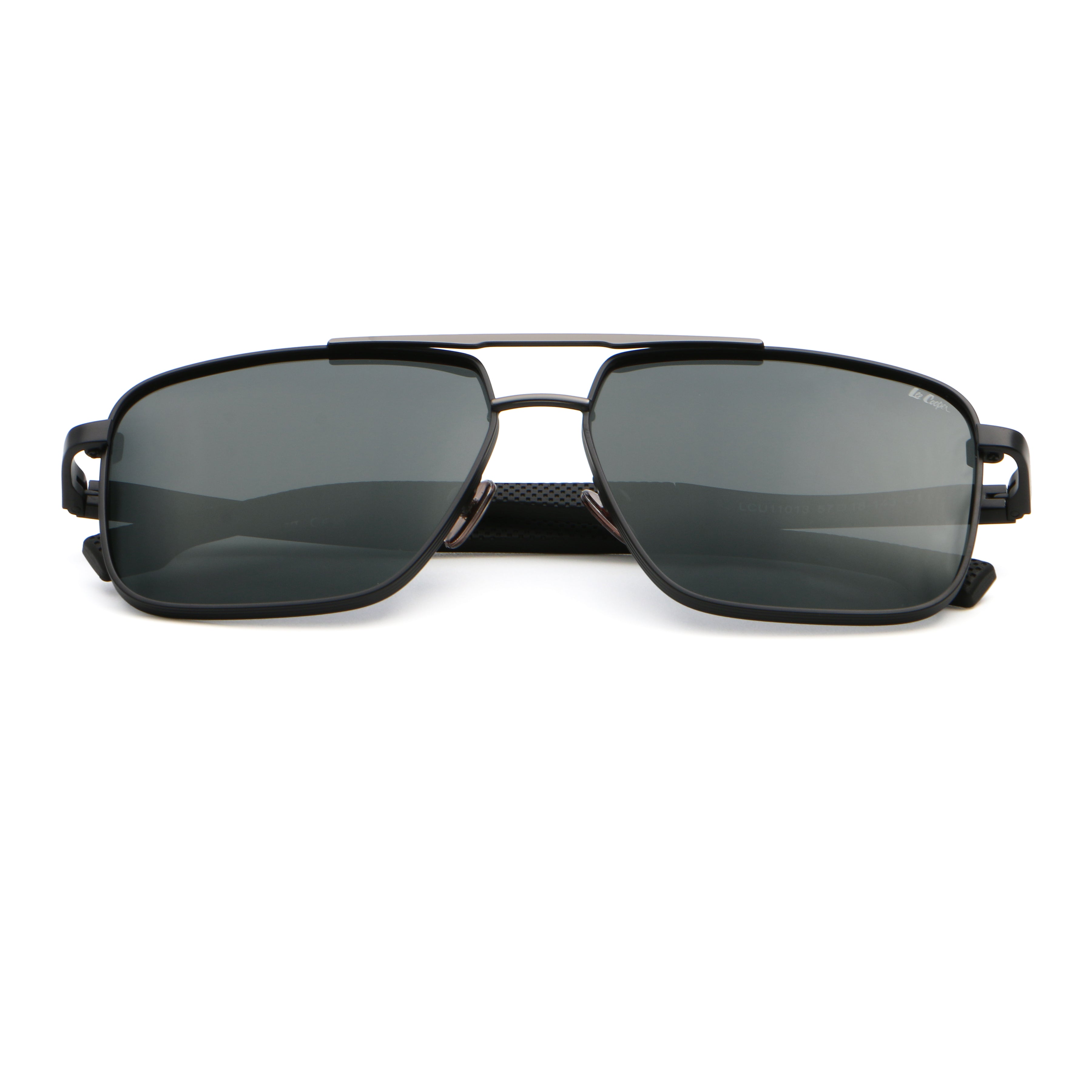 Lee Cooper Unisex's Polarized square Sunglasses - shiny black | LCU11013C1
