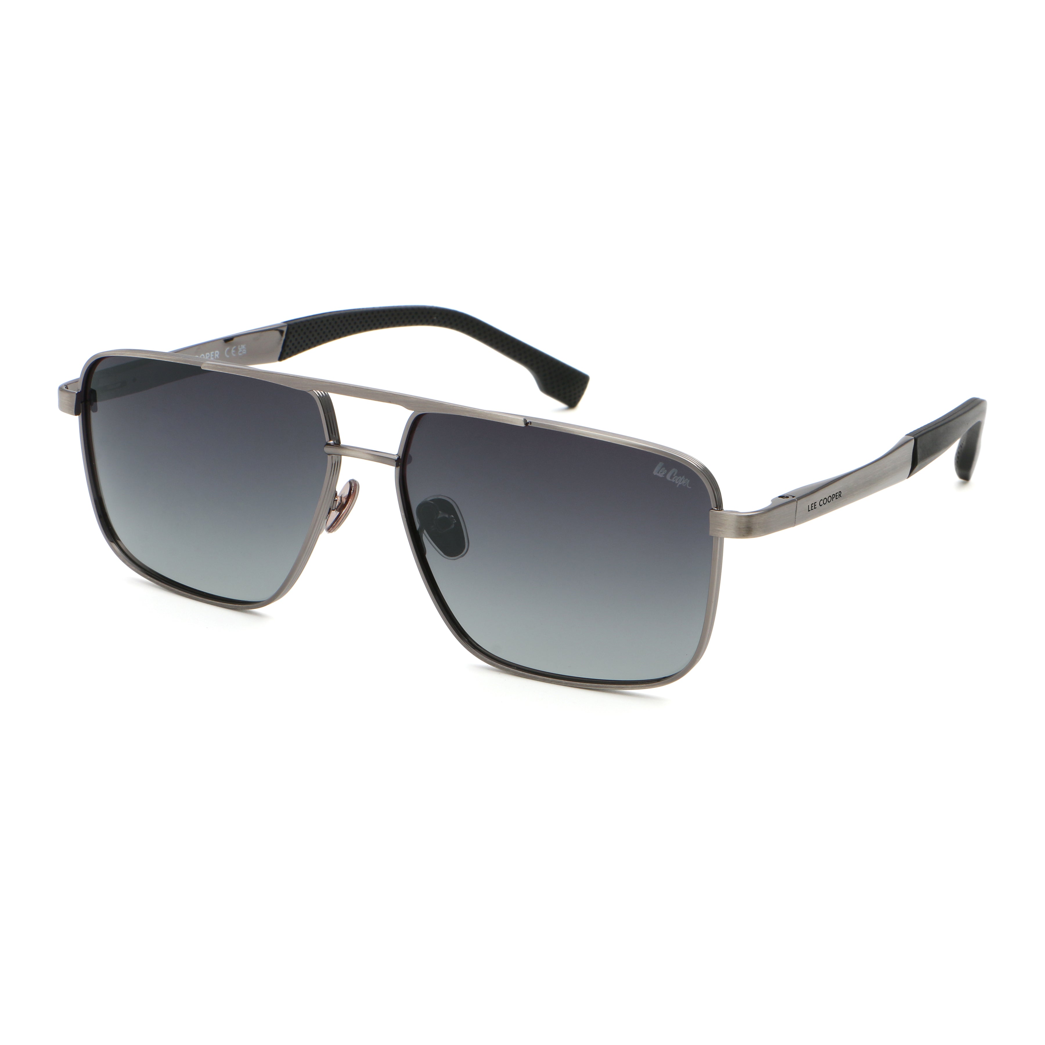 Lee Cooper Unisex's Polarized square Sunglasses - shiny gold | LCU11013C5