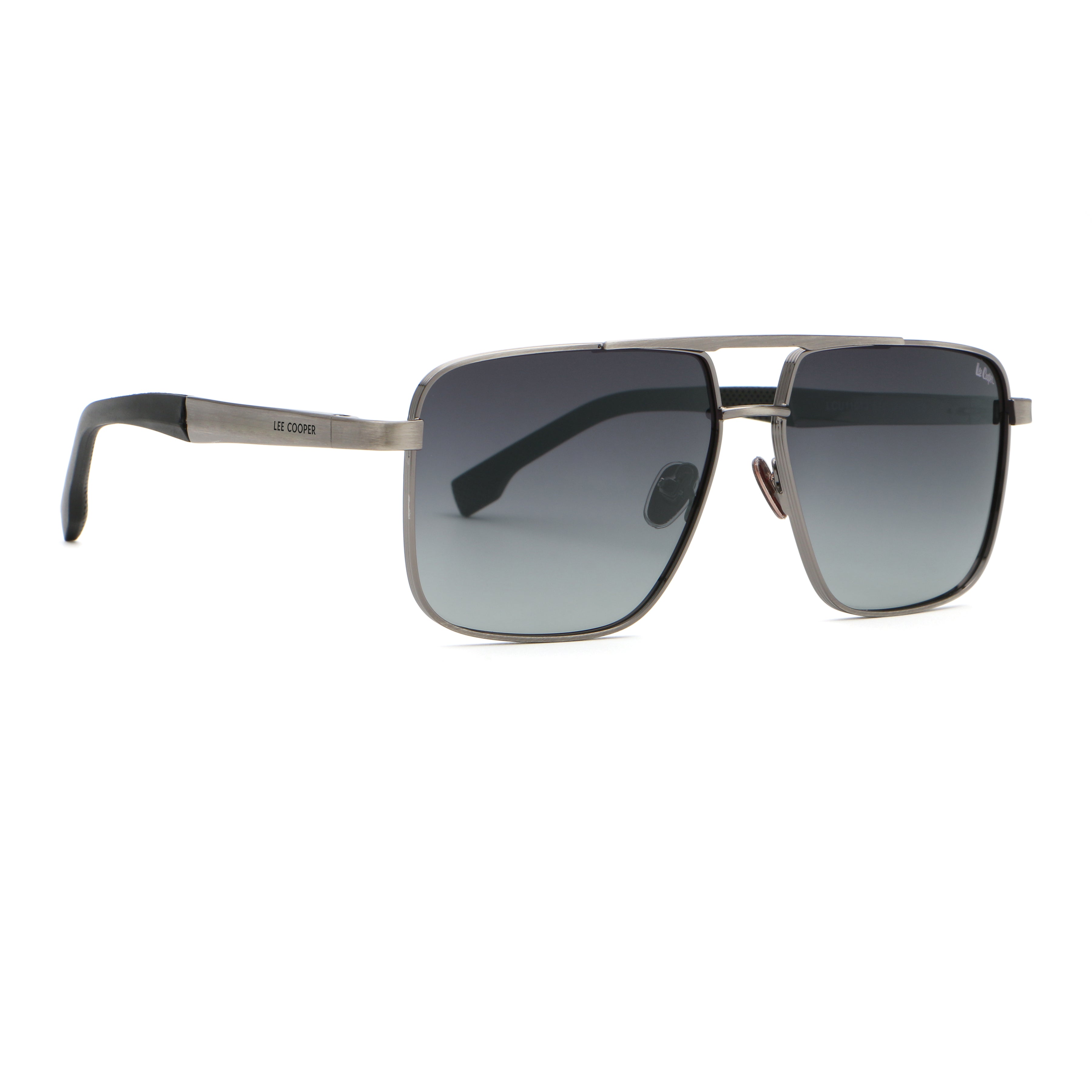 Lee Cooper Unisex's Polarized square Sunglasses - shiny gold | LCU11013C5
