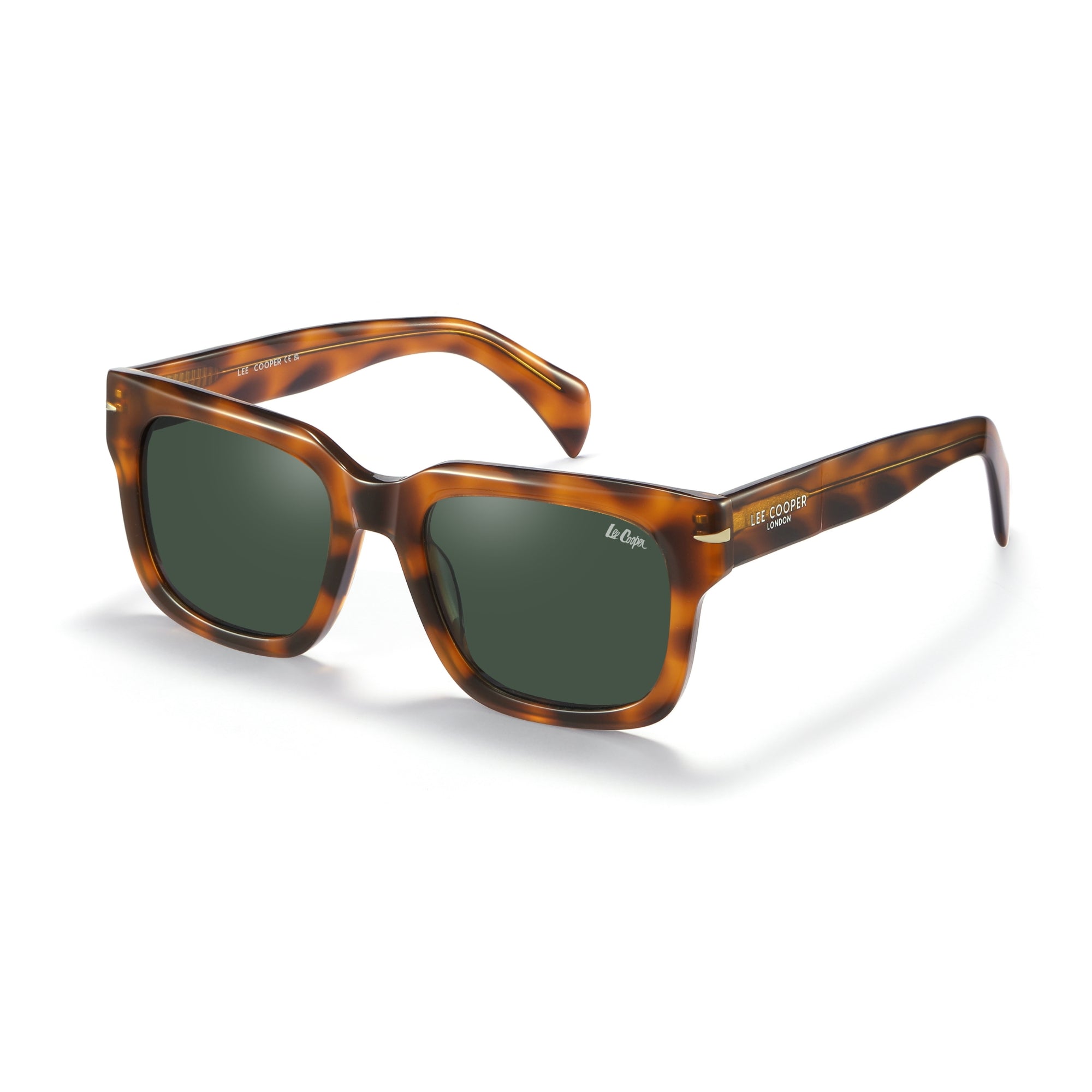 Lee Cooper Sunglasses for Men with Brown Acetate Frame, Size 52-21-145 | LCU10035C4