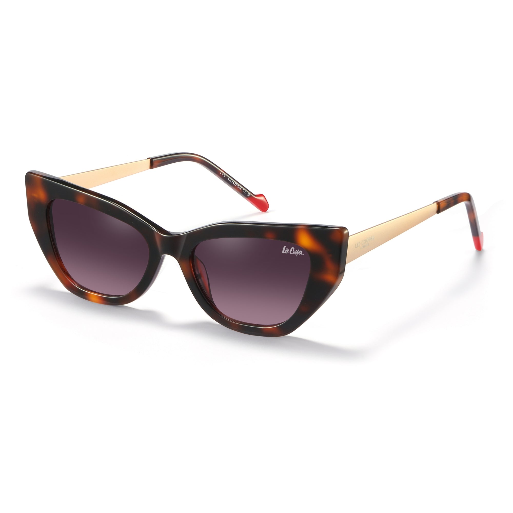 Lee Cooper Sunglasses for Women with Demi & Matt Demi Acetate Frame, Size 52-18-145 | LCW10033C3