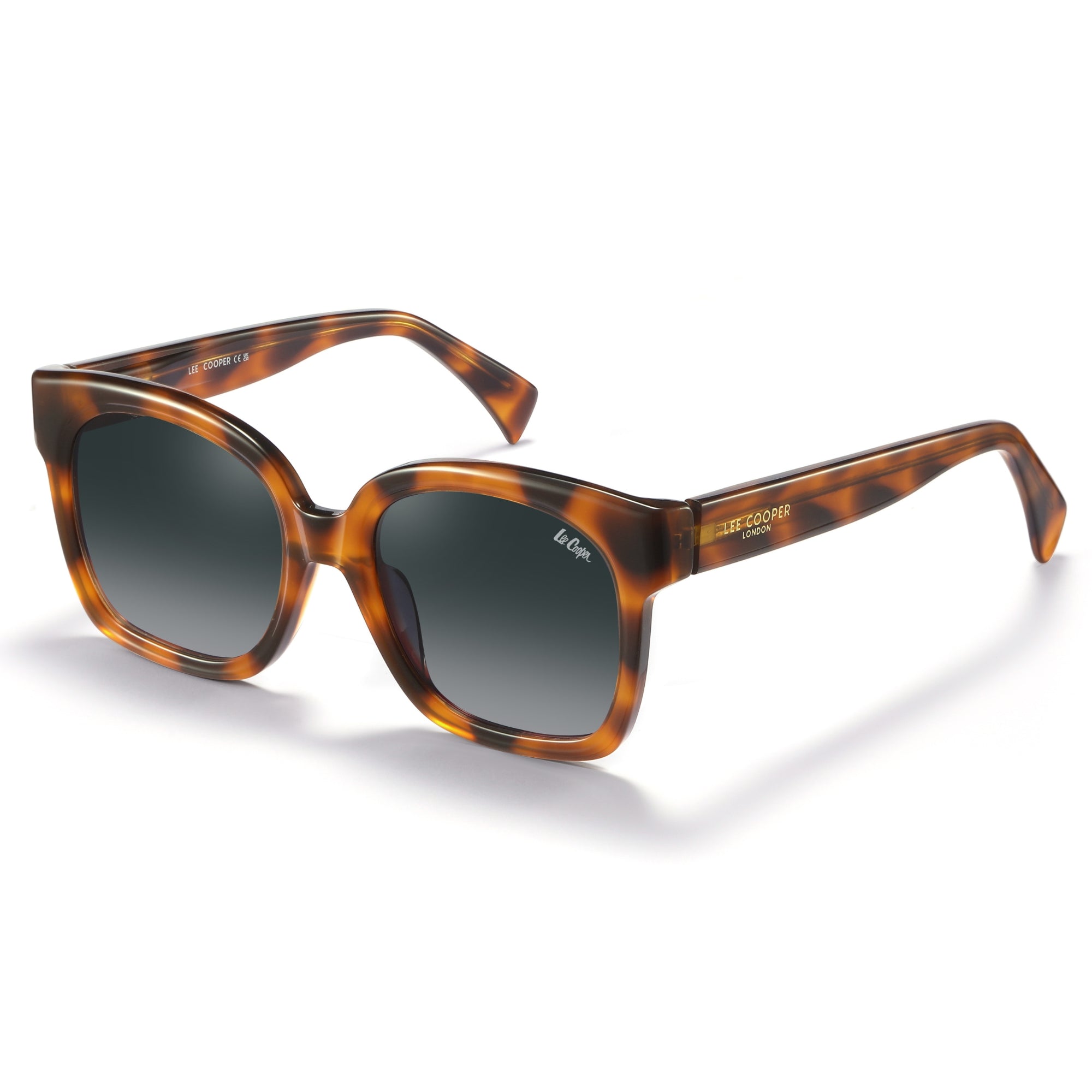Lee Cooper Sunglasses for Women with Brown Acetate Frame, Size 54-21-145 | LCW10037C2