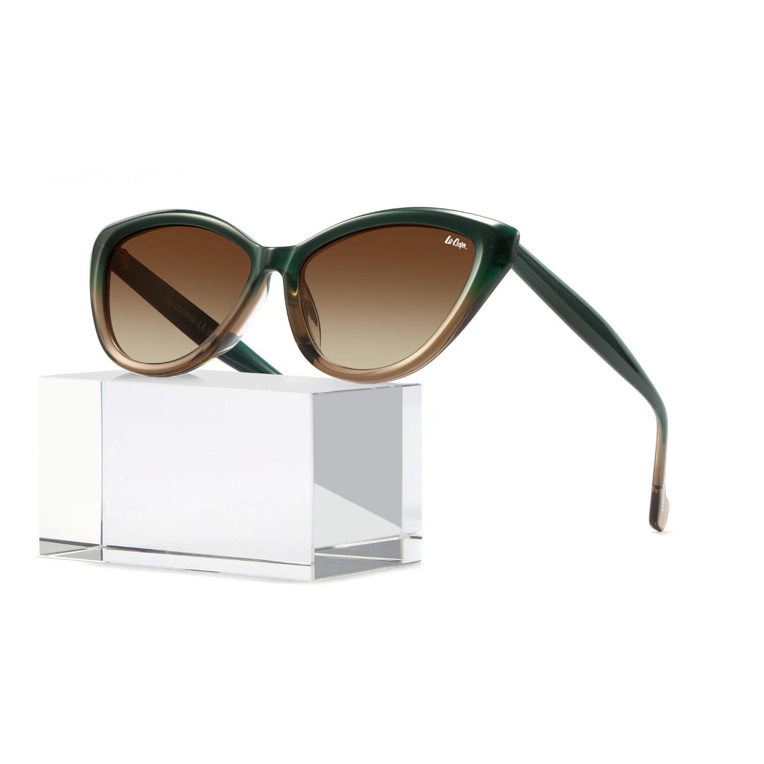 Lee Cooper Women's Oval Sunglasses - GreenYellow | LCW11014C2