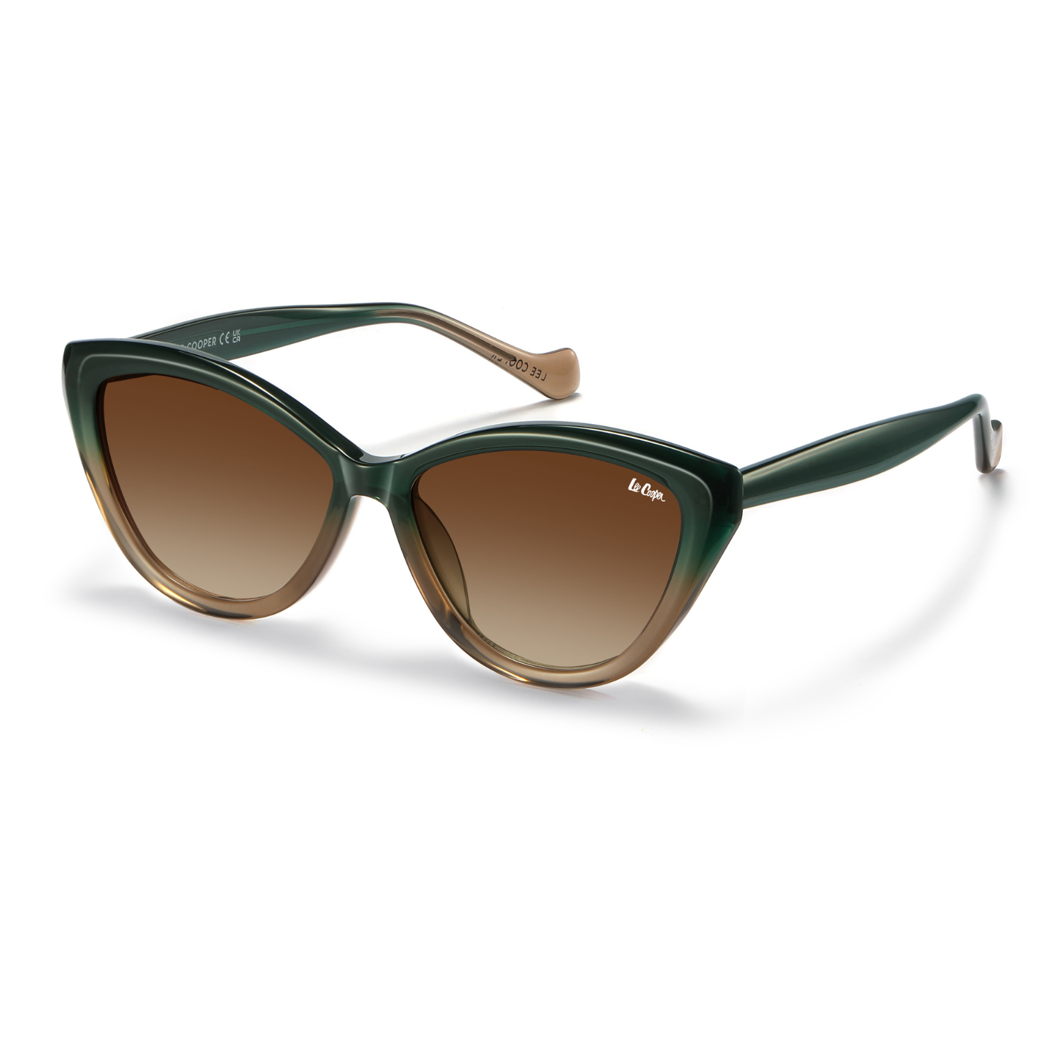 Lee Cooper Women's Oval Sunglasses - GreenYellow | LCW11014C2