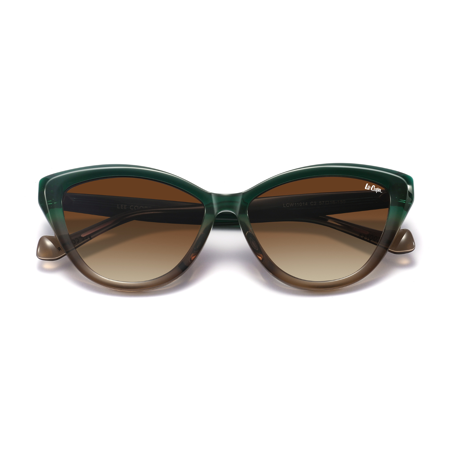 Lee Cooper Women's Oval Sunglasses - GreenYellow | LCW11014C2